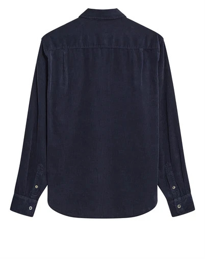 Mos Mosh Gallery - MMGAlden Corduroy Skjorte - Navy
